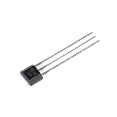 China TO-92S 49E Linear Hall Element Used In Ferrous Metal Detector 49E Hall Sensor Chip for sale