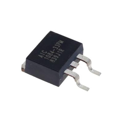 China Fixed voltage regulator AIC1084-33PM-AIC-TO-263 ICs chips Electronic Components for sale