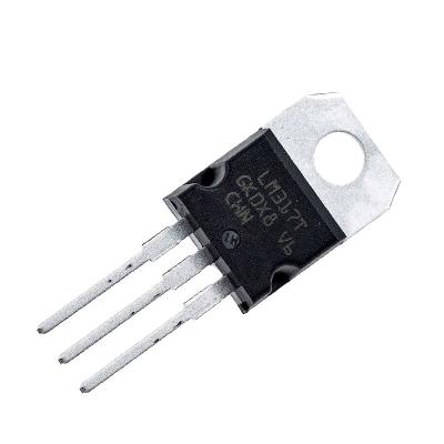 China Single-phase voltage regulator LM317T-ST-T0-220 ICs chips Electronic Components for sale