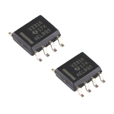 China Circuito integrado TLV2316IDR TLV62569DBVR TL431AIDBZR SOP8 Amplificador de amortiguador IC Chip en venta