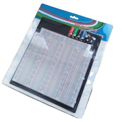 China Shenzhen  Electronic Components Cheap Price 3220 Round Holes ZY-208 4 MB-102 Combination Bread Board Solderless Breadboard for sale