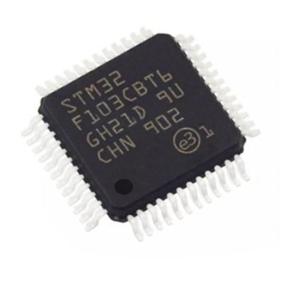 China Original Agent Wholesale Price Ic Chip STM32F103CBT6  LQFP48 Microcontroller New Original 100% Instead Of HK32F103CBT6 for sale