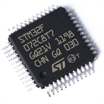 China 100% china suppliers STM32F107RBT6 STM32F072C8T7 lqfp-64 single chip PICS BOM Module Mcu Ic Chip Integrated Circuits for sale