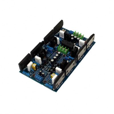 China 300W+300W high power dual channel amplifier board 2SA1494 / 2SC3858 for sale