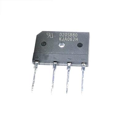 China rectifier bridge 20A 800V diode bridge D20AB80 rectifier D20SB80 for sale