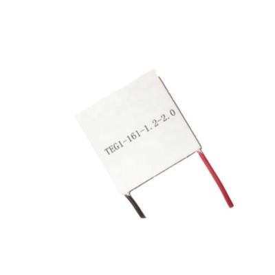 China High Temperature Resistance 200 Degrees Electric Cooler Thermoelectric Heater TEG1-161-1.2-2.0 Thermal Power Cold Chip for sale