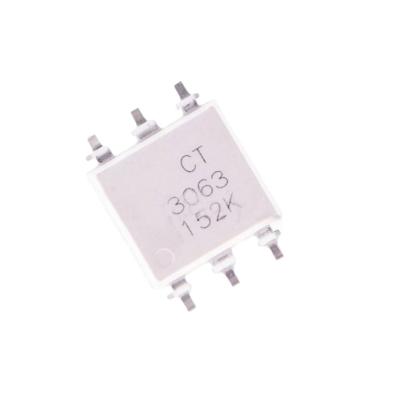 China Conectores de sensores Alta estabilidade sobre a temperatura Isolamento do sinal Optoisolador CT3063 CTMICRO SOP 6 Isolamento de tensão à venda