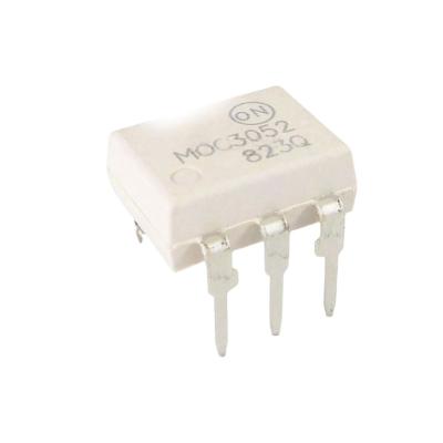 Chine Connecteurs de capteurs Phototransistors à haute tension d'entrée-sortie décalés MOC3052 Onsemi DIP Diode électroluminescente (LED) à vendre