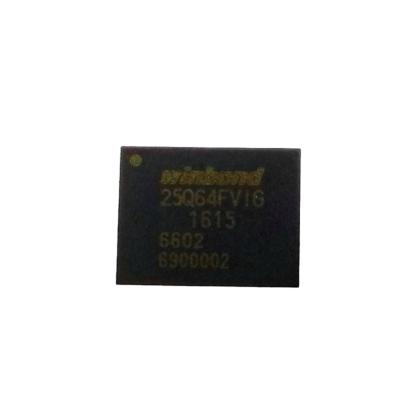 China Storage chip Integrated circuit Storage chip cost-effectiveness W25Q64FVZEIG-WINBOND-WSON8 W25Q64FVZEIG-W for sale