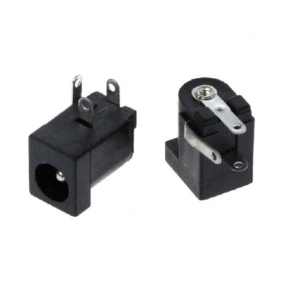 China Hot selling DC-005 Black DC Power Jack Socket Connector DC005 5.5*2.1mm 2.1 socket Round the needle for sale