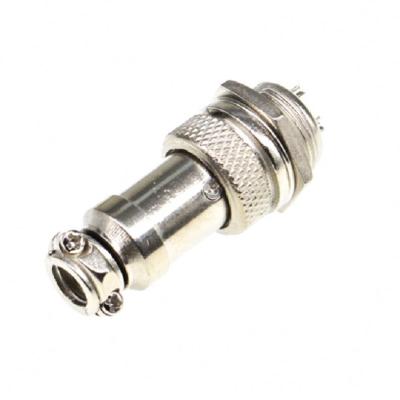 China GX16-2 aviation plug socket Circular connector 16mm Diameter GX-16 Male Female Wire Panel Connector for sale