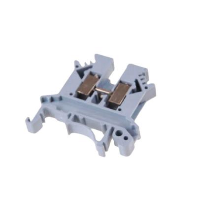 China Universal Wire Terminal Blocks UK-2.5B DIN Rail Lug Plate Wiring Cable Row Connection DIN Rail Mounted UK2.5B for sale