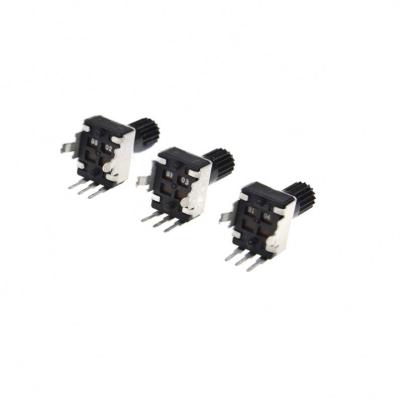 China RV09 vertical 12.5mm Shaft 5K 10K 50K 100K 0932 Adjustable Resistor 9 type 3Pin Seal Potentiometer knob switch for sale