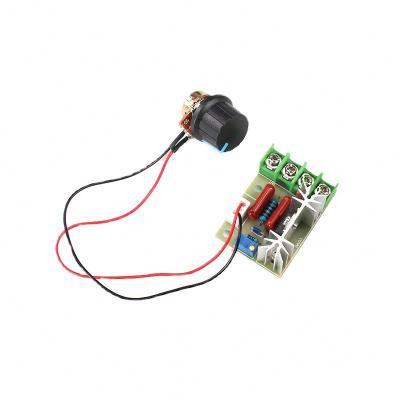 China Voltage Regulator AC 220V 2000W SCR Power Regulator Dimming Dimmers Motor Speed Controller Thermostat DIY Electronic Module for sale