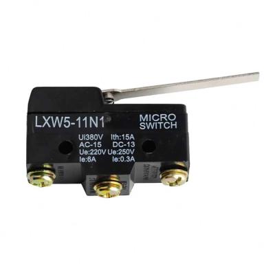 China LXW5-11N1 (Z-15GW-B) microswitch LXW511N1 travel switch Long handle limit switch for sale