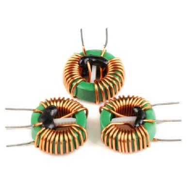 China 22*14*8 2MH 1.0 Line Common mode Filter inductance Choke coil Annular common mode inductance 10A for sale