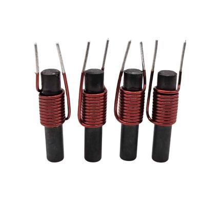 China Ferrite core 220uhChoke power 6mm * 30mm Two pin rod type pure copper wire magnetic rod inductance for sale