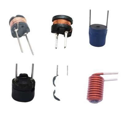 China 4*6mm 10 uh Black 0406 Series Through-hole Drum Core Inductor I-shaped Inductor for sale
