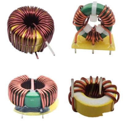 China various through hole inductors 1mh/1h magnetic ferrite core toroidal inductor coil common mode choke  for power supply for sale