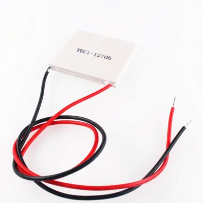 China Small Size 40*40 * 3.6 Thermoelectric Cooling Chip Semiconductor Cooling Chip TEC1-12705 for sale
