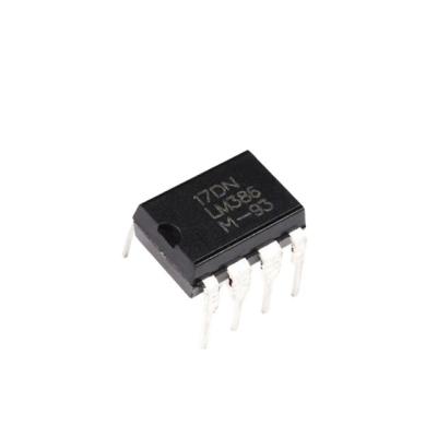 China LM386N LM386 Straight Plug Op Amp Audio Power Operational Amplifier DIP-8 Mono IC Power Amplifier Chip LM386N for sale