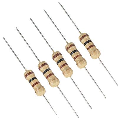 China Resistores de película de carbono de anillo de color 1/4W 2M7 Resistencia de 5% Resistores de película de carbono estándar en venta