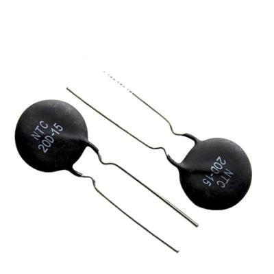 China Black Generator Radial Lead NTC Thermistor 20D-15 for sale