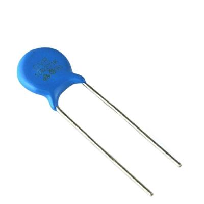 Chine Oxyde de métal bleu de bonne qualité prix d'usine 10D271K Varistor d'oxyde de zinc pour le protecteur moteur à vendre