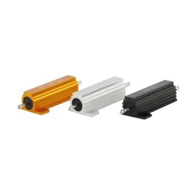 China Fábrica Outlet Shell de alumínio RX24 250W Chassis Mount Wirewound Resistor Car LED Kit à venda