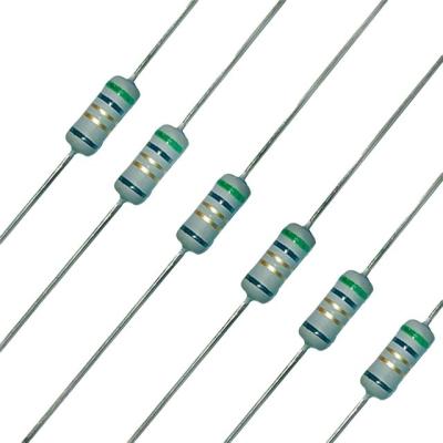 China Componente eletrónico fixo de enrolamento de fio resistor variável de alta precisão KY 1Watt 40 Ohm resistor de enrolamento de fio à venda