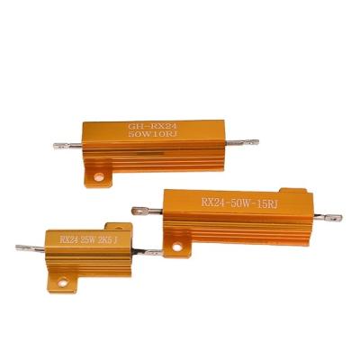 China RXG24 Non-inductive LE D aluminum shell resistor for sale