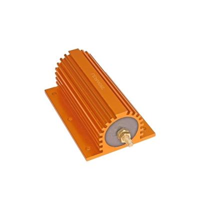China Resistores de carga LED de 50W 6 Ohm J, resistor amarillo dorado para luz LED en venta