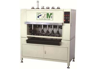 China 6 Station Cover Automatic Thread Tapping Machine With Spray Cooling System for sale