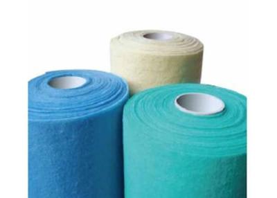China Material grueso del filtro de la fibra del algodón de la eficacia del papel de filtro de HEPA en venta