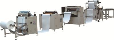China PLPP-700-Ll Air Filter Making Machine Pp Intermittent Gluing Production Line for sale