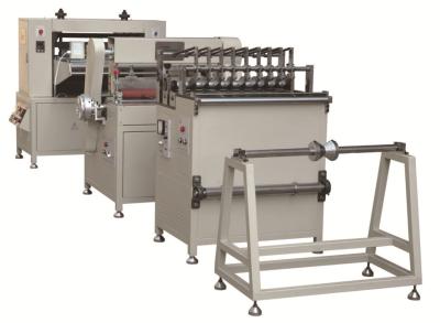 China High quality white PLCZ55-600 Knife Paper Pleating Production Line filter making machine For pleating the filter for sale