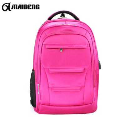 China USB Charger Port Stylish Laptop Bags , Portable High School Backpacks for sale