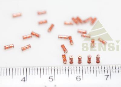 China Instalación fácil tamaño pequeño encapsulada vidrio del termistor de la precisión NTC en el PWB en venta