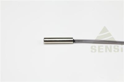 China sensor de temperatura del tubo del acero inoxidable de 10K 3950 el 1% NTC con el alambre del PVC en venta