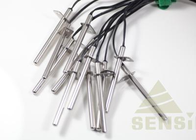 China Tipo sensor da flange de temperatura de NTC, ponta de prova durável da temperatura do termistor à venda