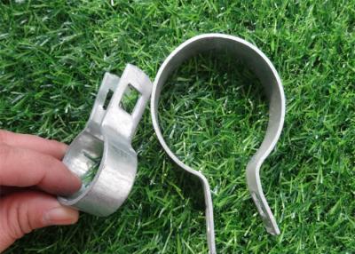 China 89mm Galvanized Chain Link Fence Hardware Tension Bands For Connection for sale