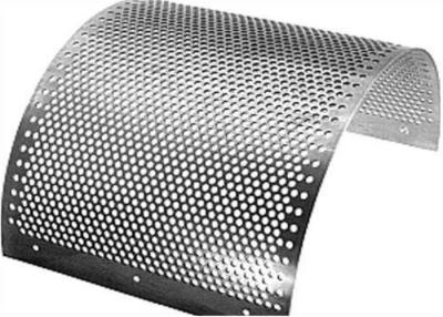 China 2mm Perforated Stainless Steel Mesh Sheet Round Hole Punched Openings for sale