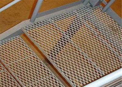 China Durable Stainless Steel Expanded Metal Mesh Staircase Non - Slip Steel Mesh for sale
