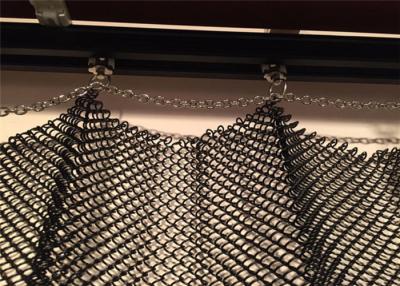 中国 流行金属のコイルの飾り布を掛ける部屋ディバイダーの仕切りのための1.5回 販売のため