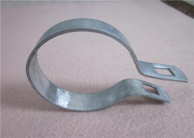 China OEM 75mm 2-3/8'' Chain Link Brace Band On Round Post for sale