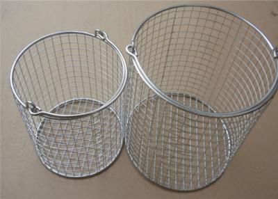 China Round Stainless Steel Wire Mesh Baskets/ 304 316 Wire Mesh Filter Basket for sale