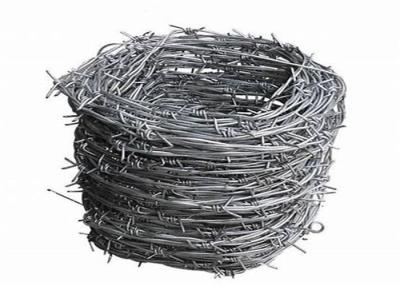 China 18 Gauge Reverse Twisted Barbed 2.5mm Razor Wire Concertina Hot Dipped Galvanized for sale
