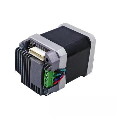 China 1.7a 42BYGH Nema 17 Integrated Stepper Motor 2 Phase 4 Wire 1.8 Degree for sale