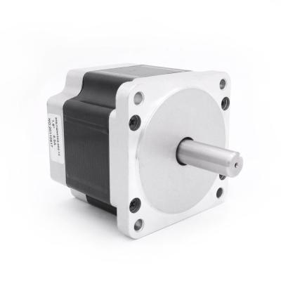 China High Torque 4 6 8 Wire Nema 34 Stepper Motor 1600 Oz For Cnc Router 1.8 Deg 68 To 155 Mm for sale