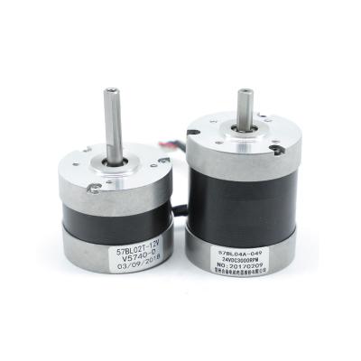 China 8  Wire Brushless Permanent Magnet Motor NEMA 23  24v 70W 0.22nm 57BL04A 049 for sale